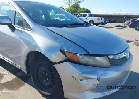 2012 Honda Civic Lx z USA, uszkodzony, nr VIN 2HGFB2F55CH599031